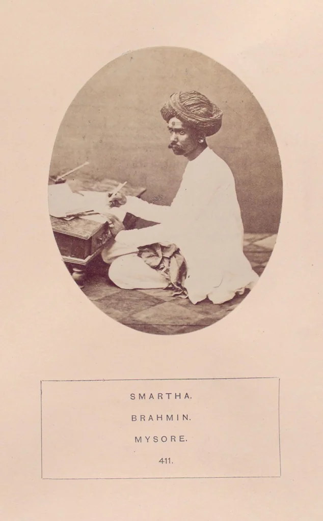 An illustration from The people of India : A series of photographic illustrations, with descriptive letterpress, of the races and tribes of Hindustan, originally prepared under the authority of the government of India, and reproduced, 1868, leaf 429