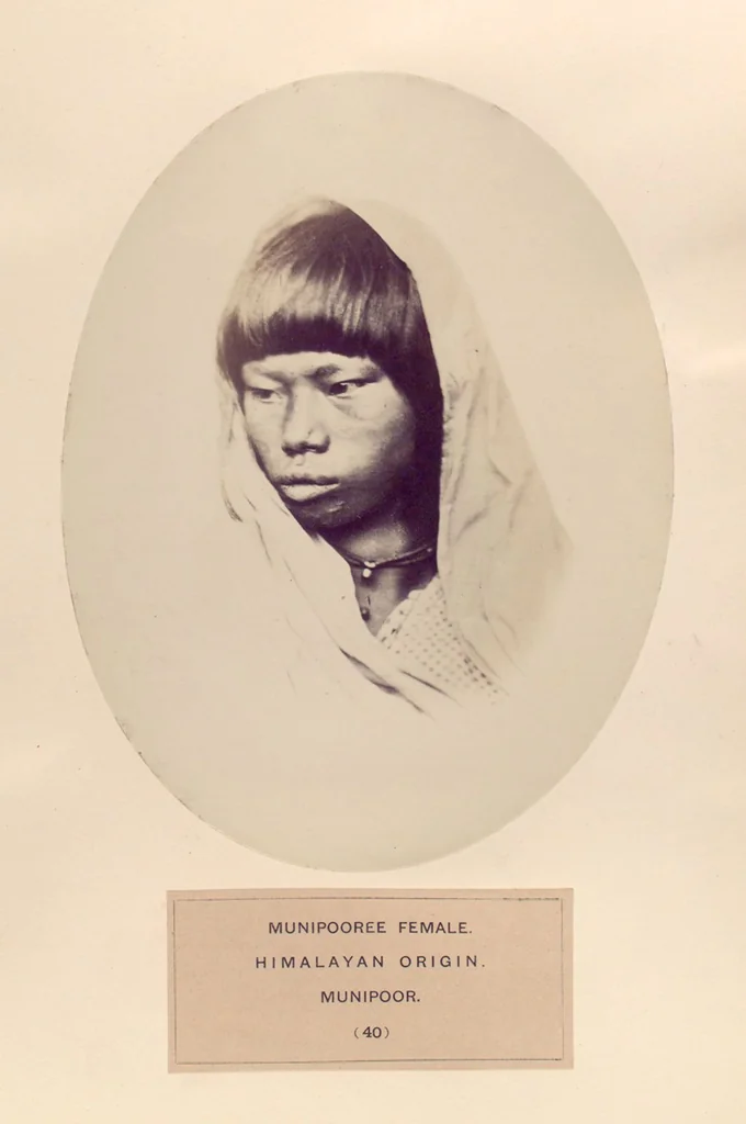 An illustration from The people of India : A series of photographic illustrations, with descriptive letterpress, of the races and tribes of Hindustan, originally prepared under the authority of the government of India, and reproduced, 1868, leaf 43