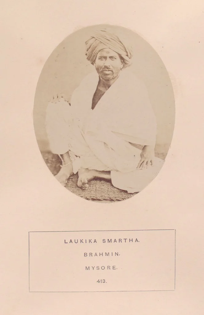 An illustration from The people of India : A series of photographic illustrations, with descriptive letterpress, of the races and tribes of Hindustan, originally prepared under the authority of the government of India, and reproduced, 1868, leaf 431