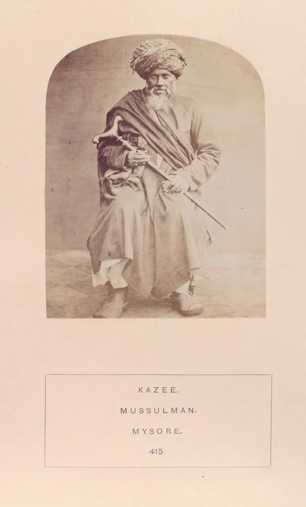 An illustration from The people of India : A series of photographic illustrations, with descriptive letterpress, of the races and tribes of Hindustan, originally prepared under the authority of the government of India, and reproduced, 1868, leaf 433