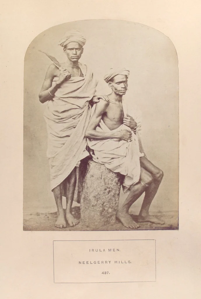 An illustration from The people of India : A series of photographic illustrations, with descriptive letterpress, of the races and tribes of Hindustan, originally prepared under the authority of the government of India, and reproduced, 1868, leaf 455