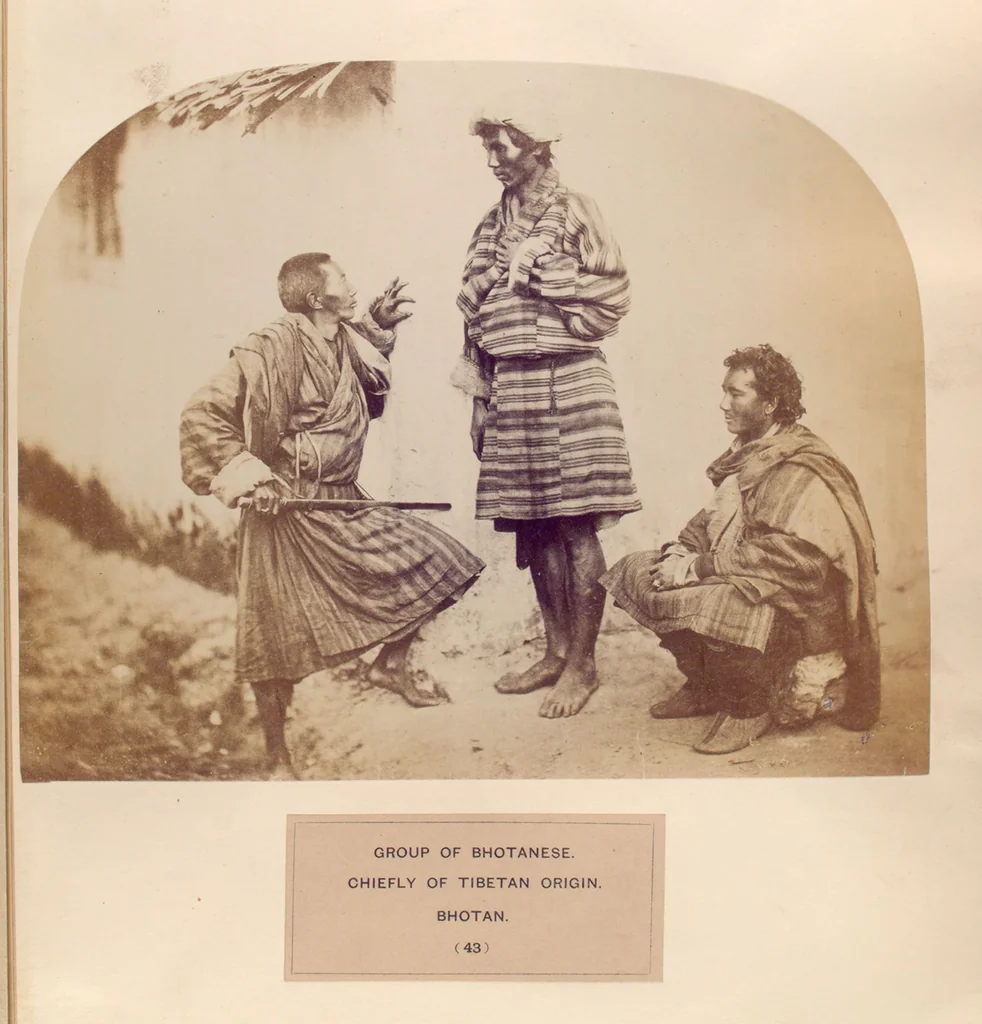 An illustration from The people of India : A series of photographic illustrations, with descriptive letterpress, of the races and tribes of Hindustan, originally prepared under the authority of the government of India, and reproduced, 1868, leaf 46