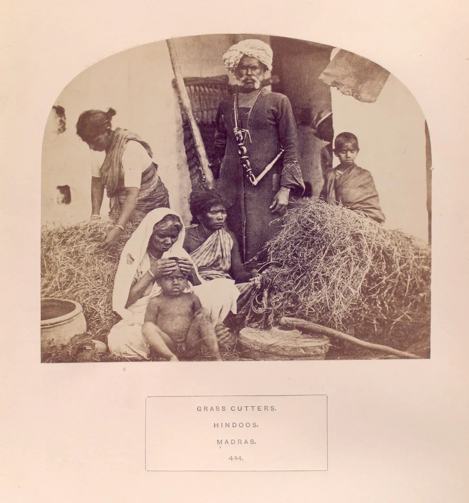 An illustration from The people of India : A series of photographic illustrations, with descriptive letterpress, of the races and tribes of Hindustan, originally prepared under the authority of the government of India, and reproduced, 1868, leaf 462