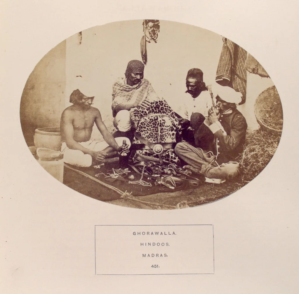An illustration from The people of India : A series of photographic illustrations, with descriptive letterpress, of the races and tribes of Hindustan, originally prepared under the authority of the government of India, and reproduced, 1868, leaf 469