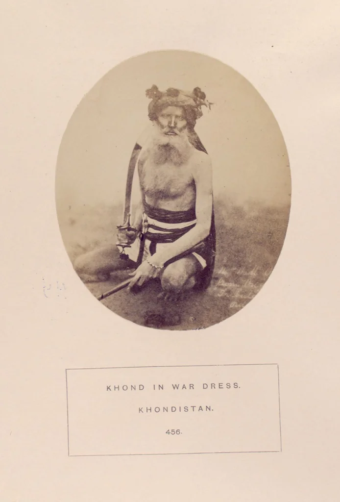 An illustration from The people of India : A series of photographic illustrations, with descriptive letterpress, of the races and tribes of Hindustan, originally prepared under the authority of the government of India, and reproduced, 1868, leaf 474