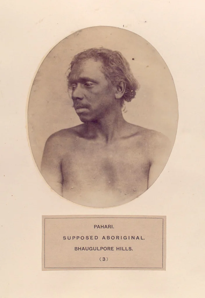 An illustration from The people of India : A series of photographic illustrations, with descriptive letterpress, of the races and tribes of Hindustan, originally prepared under the authority of the government of India, and reproduced, 1868, leaf 5