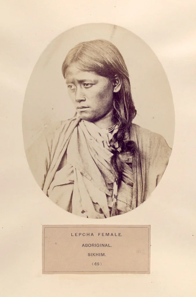 An illustration from The people of India : A series of photographic illustrations, with descriptive letterpress, of the races and tribes of Hindustan, originally prepared under the authority of the government of India, and reproduced, 1868, leaf 51