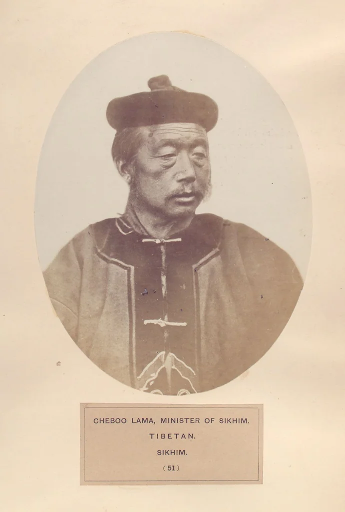 An illustration from The people of India : A series of photographic illustrations, with descriptive letterpress, of the races and tribes of Hindustan, originally prepared under the authority of the government of India, and reproduced, 1868, leaf 54