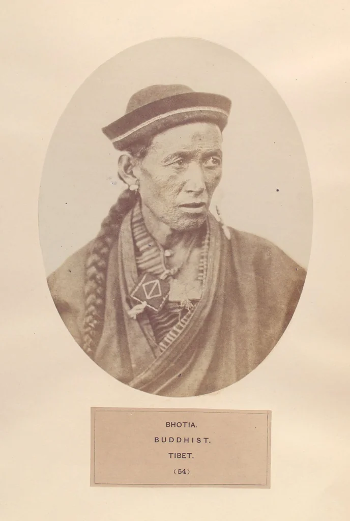 An illustration from The people of India : A series of photographic illustrations, with descriptive letterpress, of the races and tribes of Hindustan, originally prepared under the authority of the government of India, and reproduced, 1868, leaf 57