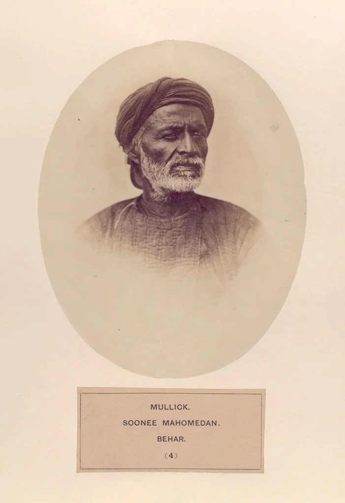 An illustration from The people of India : A series of photographic illustrations, with descriptive letterpress, of the races and tribes of Hindustan, originally prepared under the authority of the government of India, and reproduced, 1868, leaf 6