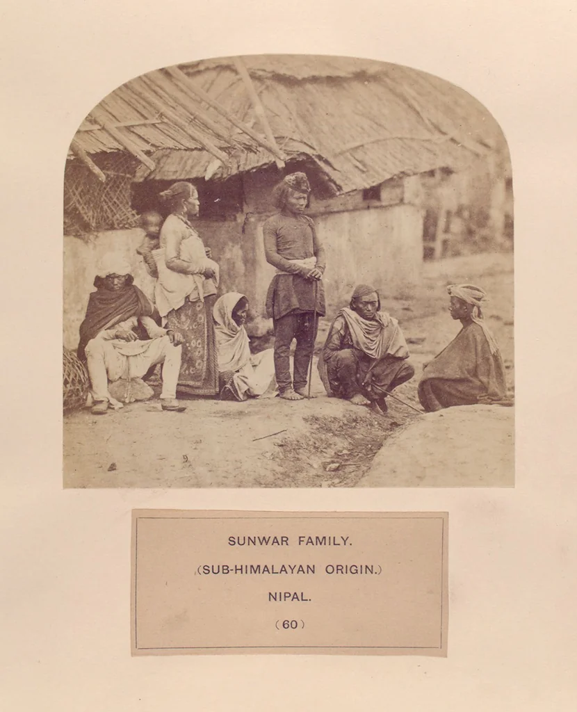 An illustration from The people of India : A series of photographic illustrations, with descriptive letterpress, of the races and tribes of Hindustan, originally prepared under the authority of the government of India, and reproduced, 1868, leaf 64