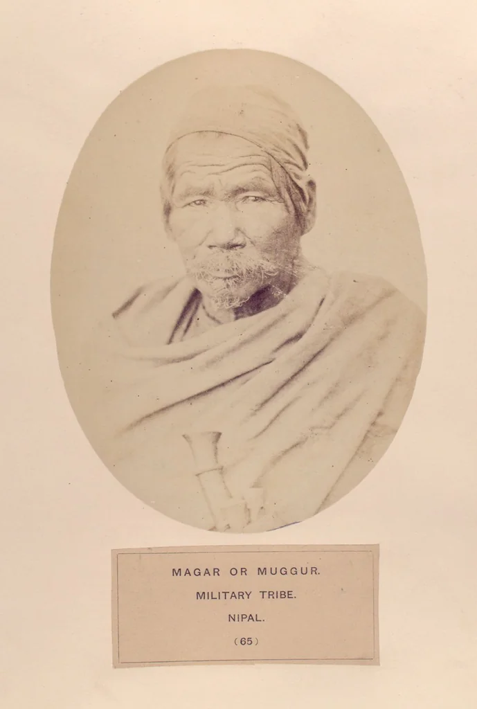 An illustration from The people of India : A series of photographic illustrations, with descriptive letterpress, of the races and tribes of Hindustan, originally prepared under the authority of the government of India, and reproduced, 1868, leaf 69