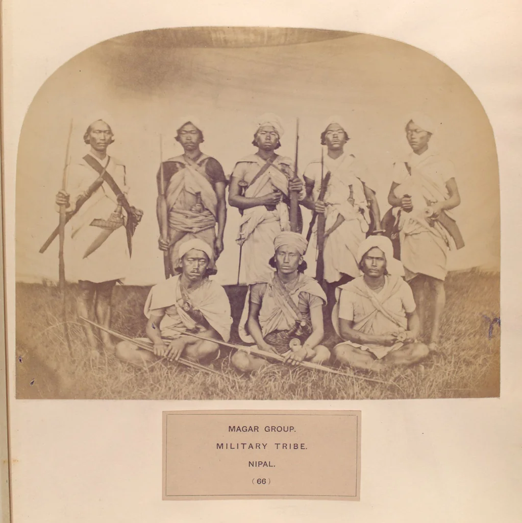 An illustration from The people of India : A series of photographic illustrations, with descriptive letterpress, of the races and tribes of Hindustan, originally prepared under the authority of the government of India, and reproduced, 1868, leaf 70