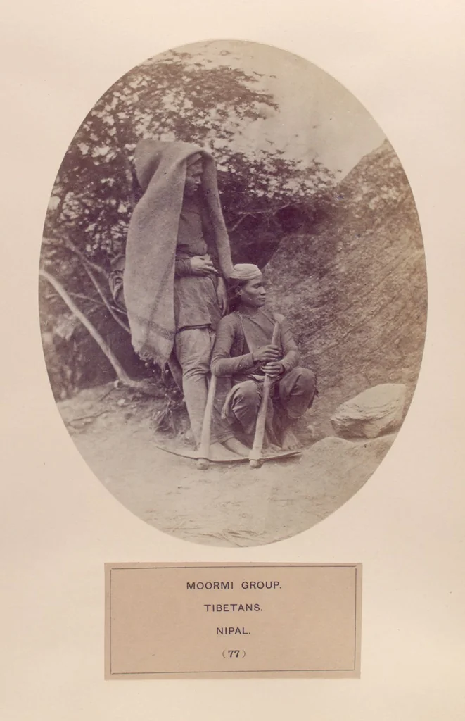 An illustration from The people of India : A series of photographic illustrations, with descriptive letterpress, of the races and tribes of Hindustan, originally prepared under the authority of the government of India, and reproduced, 1868, leaf 81