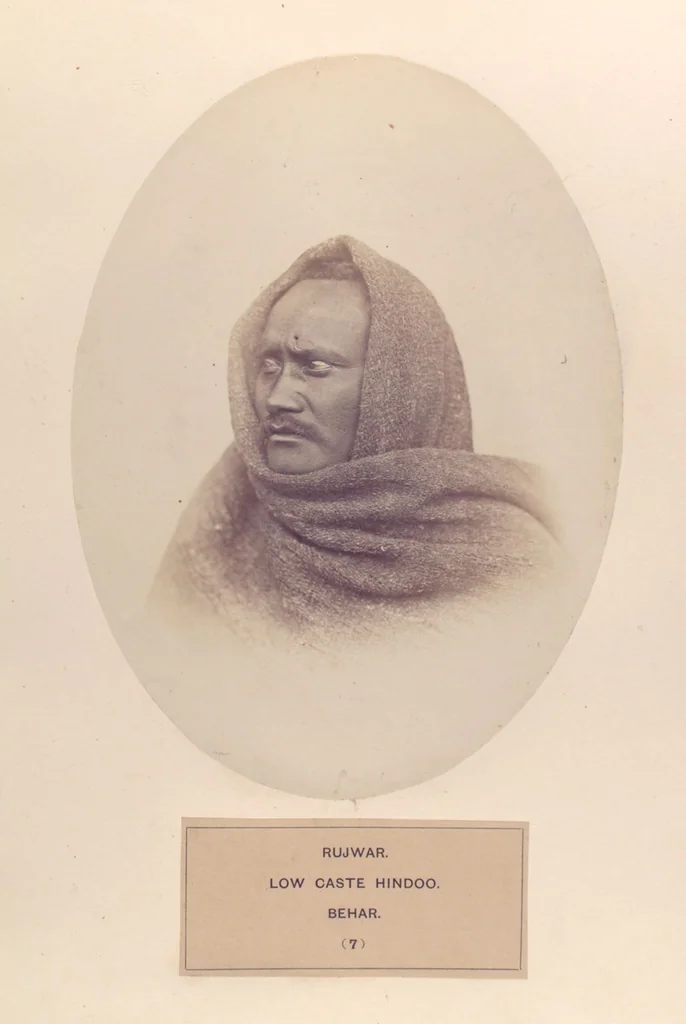 An illustration from The people of India : A series of photographic illustrations, with descriptive letterpress, of the races and tribes of Hindustan, originally prepared under the authority of the government of India, and reproduced, 1868, leaf 9