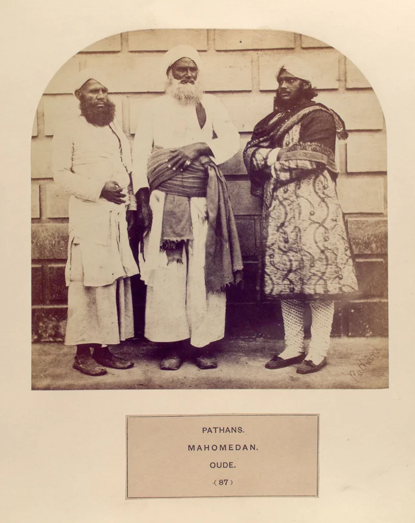An illustration from The people of India : A series of photographic illustrations, with descriptive letterpress, of the races and tribes of Hindustan, originally prepared under the authority of the government of India, and reproduced, 1868, leaf 91