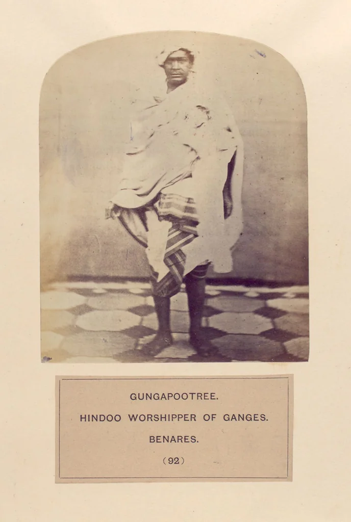 An illustration from The people of India : A series of photographic illustrations, with descriptive letterpress, of the races and tribes of Hindustan, originally prepared under the authority of the government of India, and reproduced, 1868, leaf 96