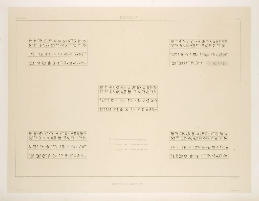 An illustration from Voyage en Perse de mm. Eugène Flandin, peintre, et Pascal Coste, architecte, entrepris par ordre de m. le ministre des affaires étrangères, d'après les instructions dressées par l'Institut. Publié sous les auspices de m. le ministre de l'intérieur, 1851, leaf 217