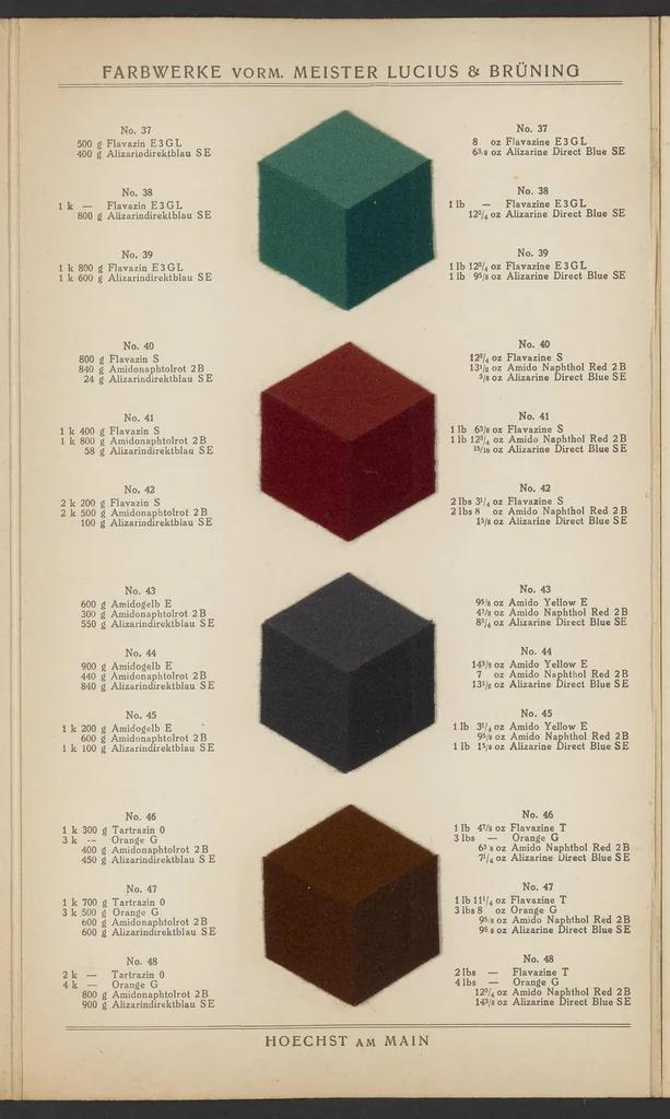 An illustration from Saisonfarben : Fashionable Colours, 1924, leaf 10
