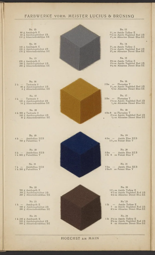 An illustration from Saisonfarben : Fashionable Colours, 1924, leaf 12