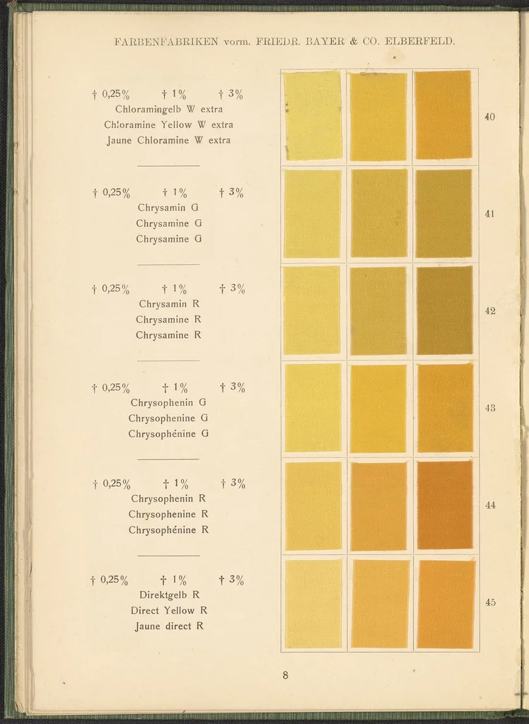 An illustration from Benzidinfarben auf Baumwollstückware, 1901, leaf 18