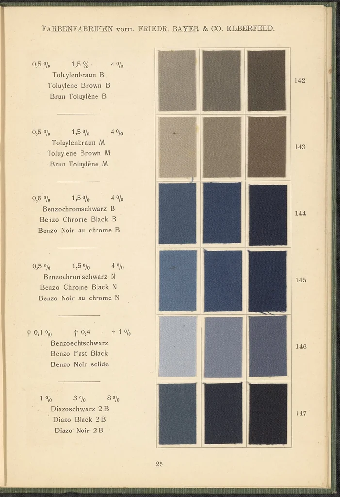 An illustration from Benzidinfarben auf Baumwollstückware, 1901, leaf 35