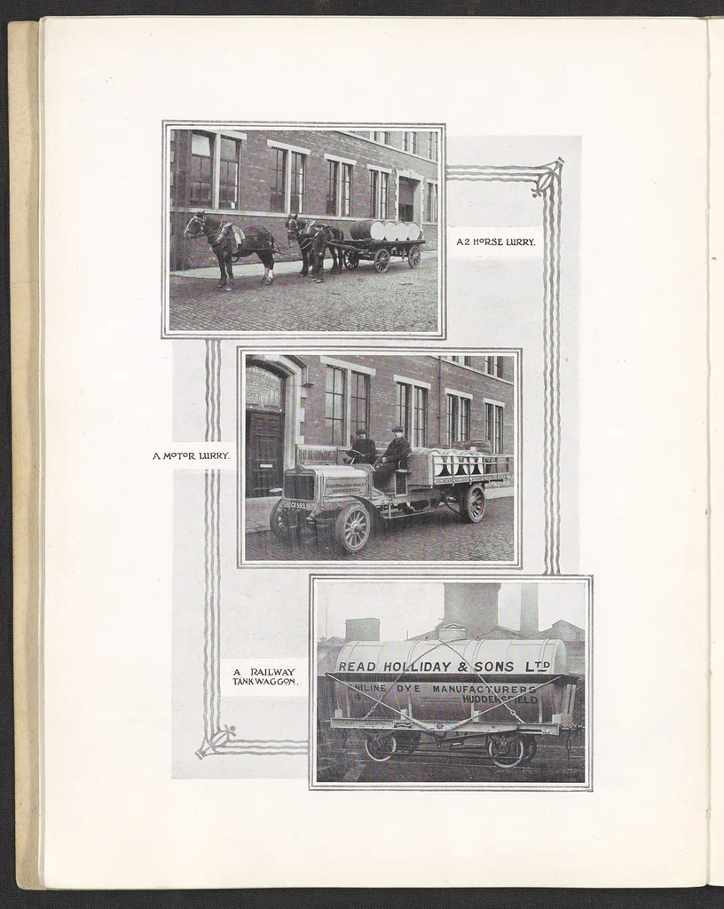 An illustration from The History of the Rise and Development of the Firm Read Holliday & Sons, Limited, 1914, leaf 32