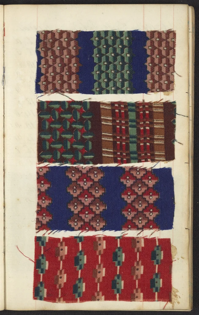 An illustration from Dyer's account book, Volume 1, 1855, leaf 88