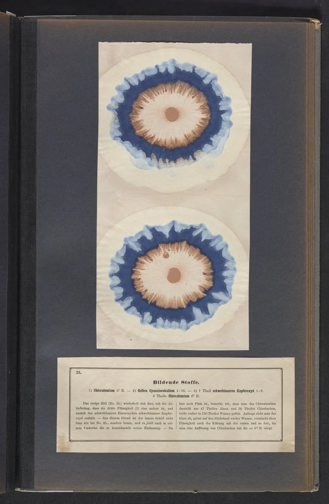 An illustration from Der Bildungstrieb der Stoffe, 1858, leaf 57