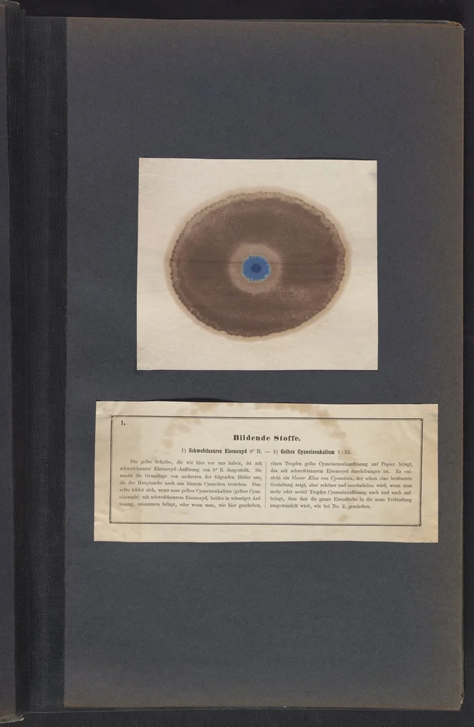 An illustration from Der Bildungstrieb der Stoffe, 1858, leaf 7