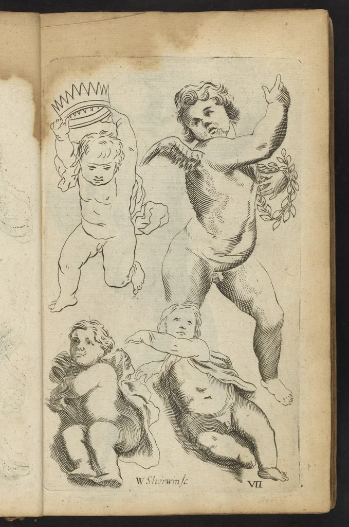 An illustration from Polygraphice, or, the Arts of Drawing, Engraving, Etching, Limning, Painting, Washing, Varnishing, Gilding, Colouring, Dying, Beautifying and Perfuming, 1685, leaf 19