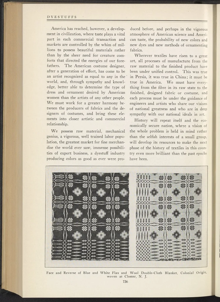 An illustration from Dyestuffs, Volume 22 Number 11, 1921, leaf 16