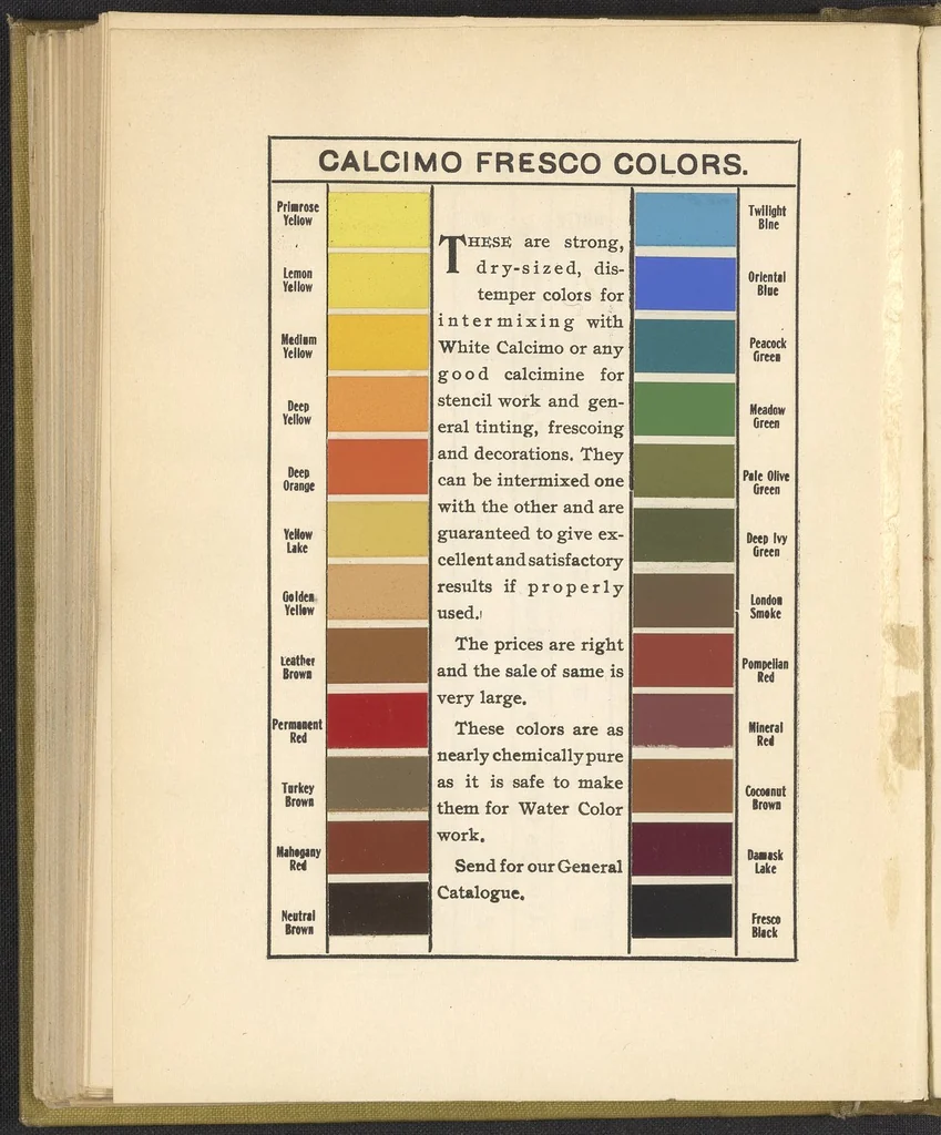 An illustration from The Calciminer's Handy Book, 1907, leaf 159