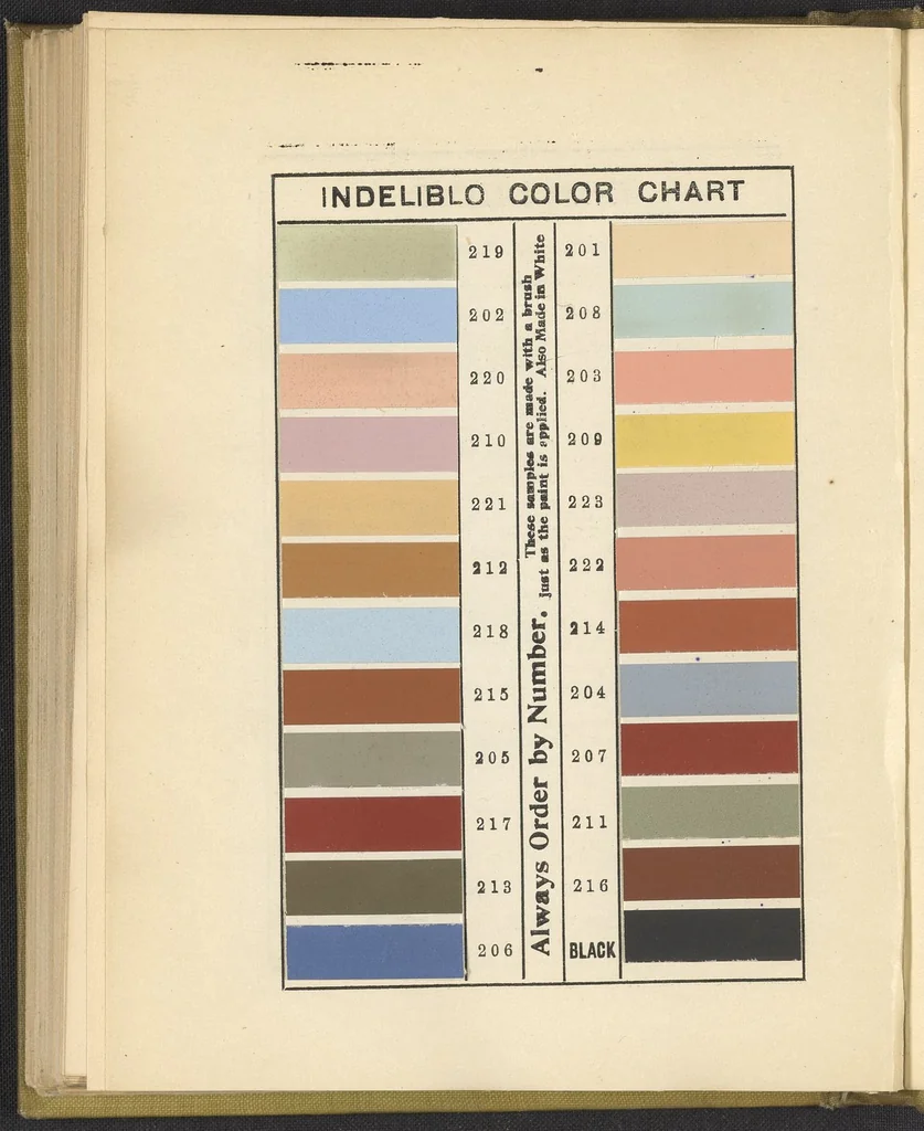 An illustration from The Calciminer's Handy Book, 1907, leaf 161