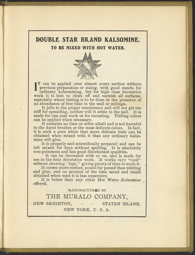 An illustration from The Calciminer's Handy Book, 1907, leaf 162