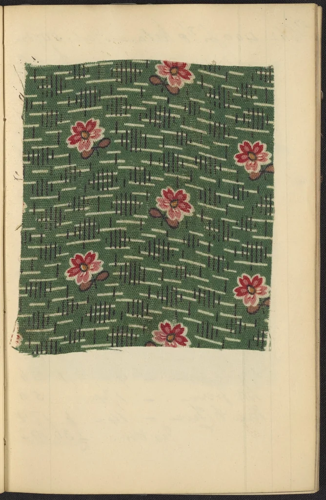An illustration from Dyer's account book, Volume 2, 1855, leaf 142