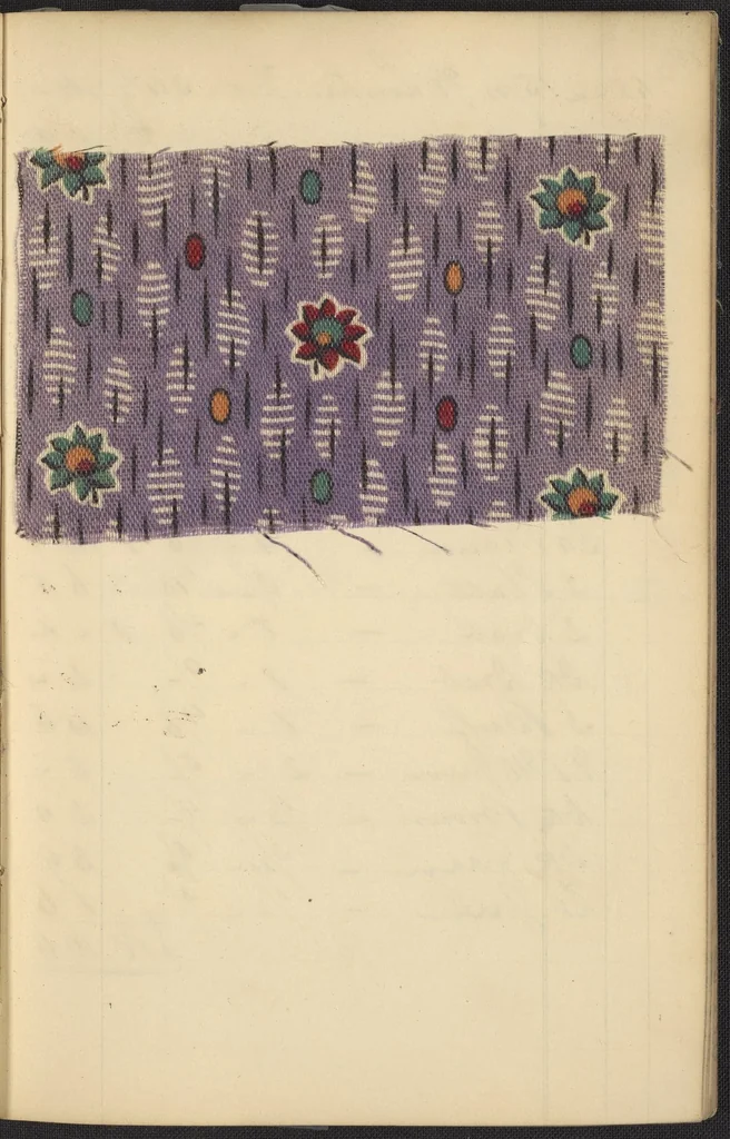An illustration from Dyer's account book, Volume 2, 1855, leaf 160