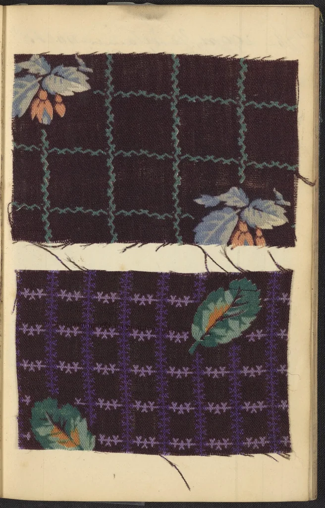 An illustration from Dyer's account book, Volume 2, 1855, leaf 180