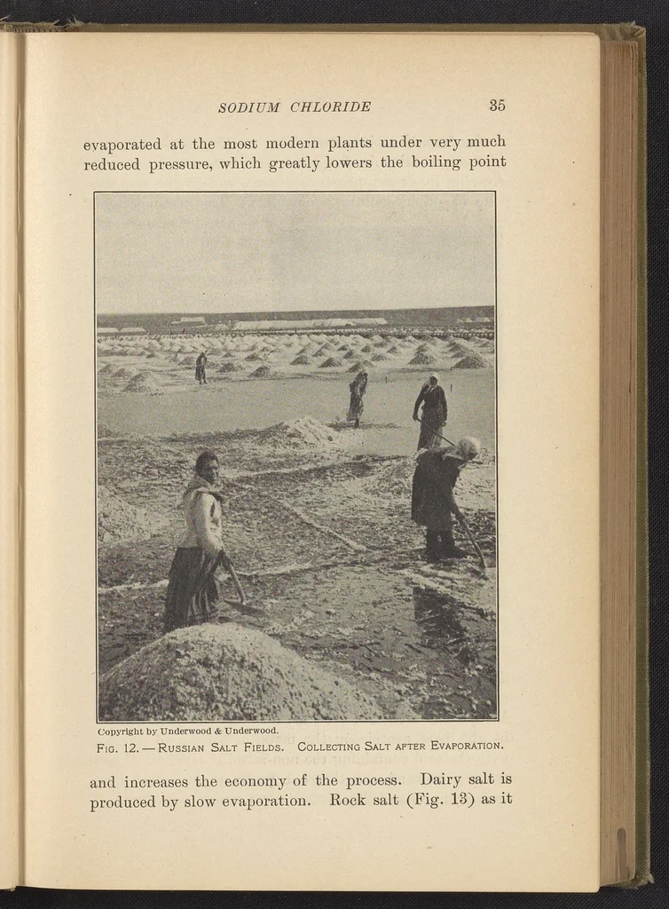 An illustration from Chemistry of Common Things, 1914, leaf 19