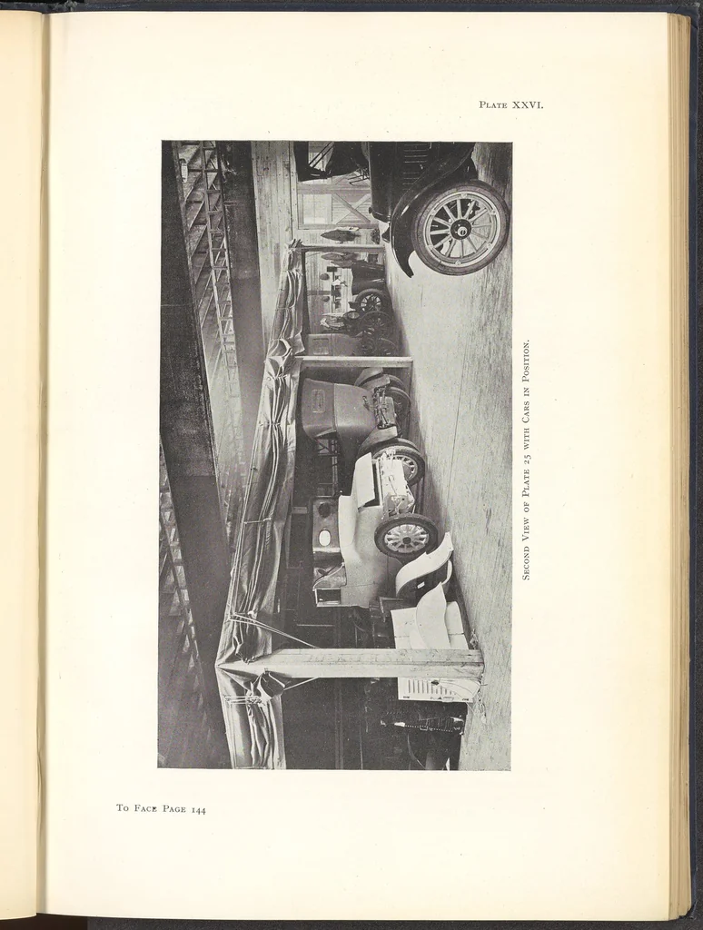 An illustration from Motor Car & Coach Painting for Private, Commercial and Mass Output, 1926, leaf 196