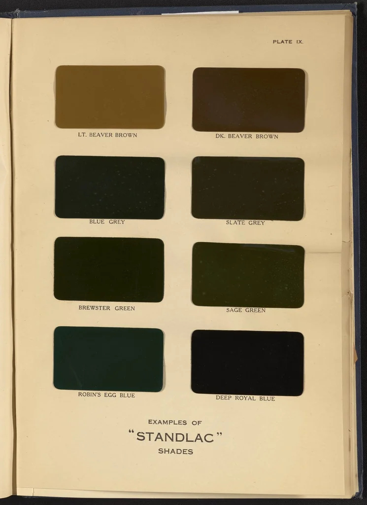 An illustration from Motor Car & Coach Painting for Private, Commercial and Mass Output, 1926, leaf 341