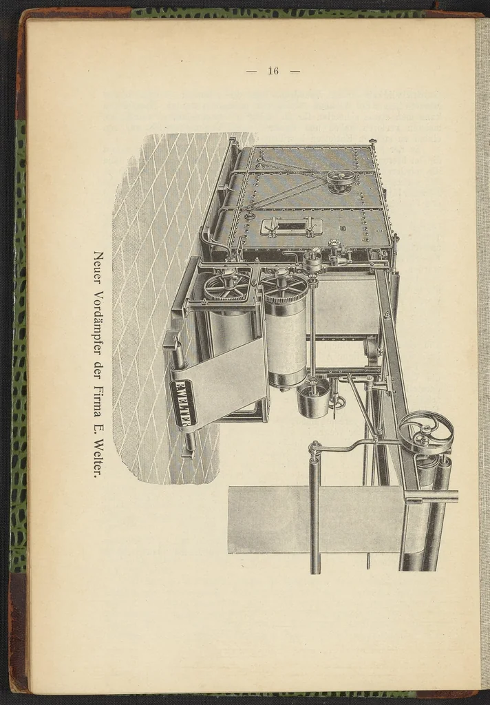 An illustration from Praktisches Handbuch des Zeugdrucks, 1905, leaf 22