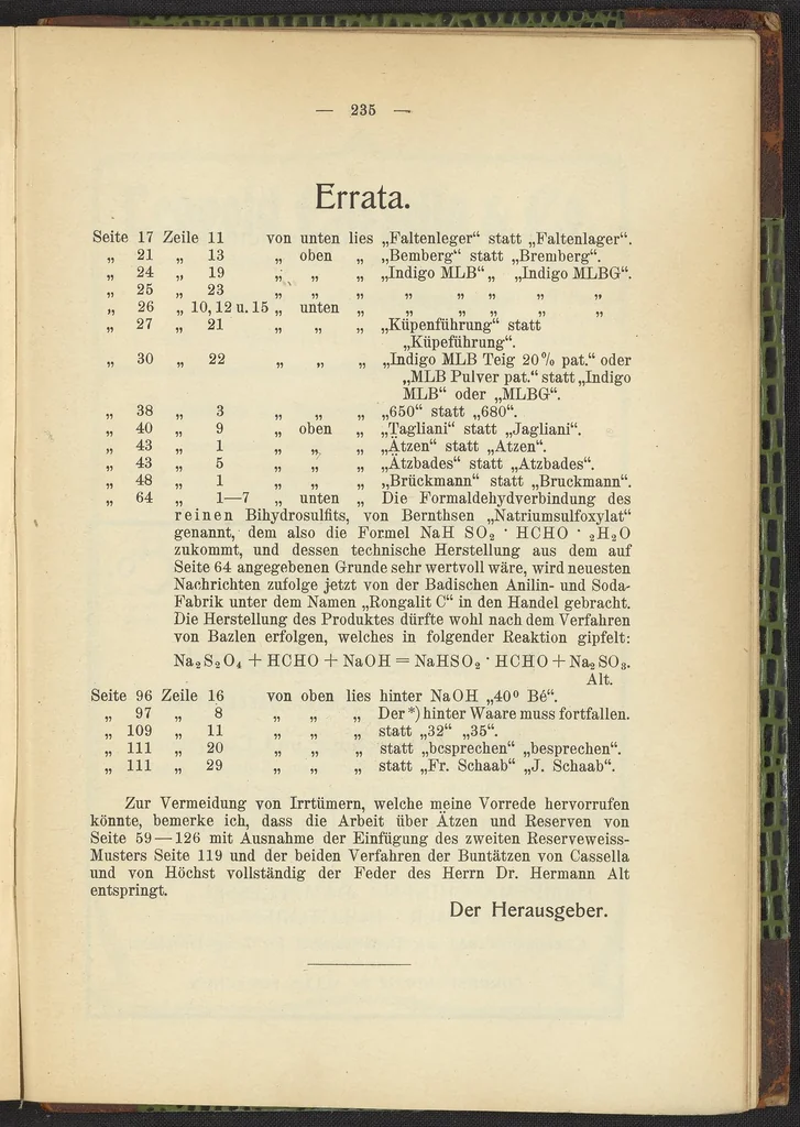 An illustration from Praktisches Handbuch des Zeugdrucks, 1905, leaf 239