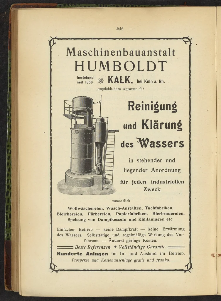 An illustration from Praktisches Handbuch des Zeugdrucks, 1905, leaf 250