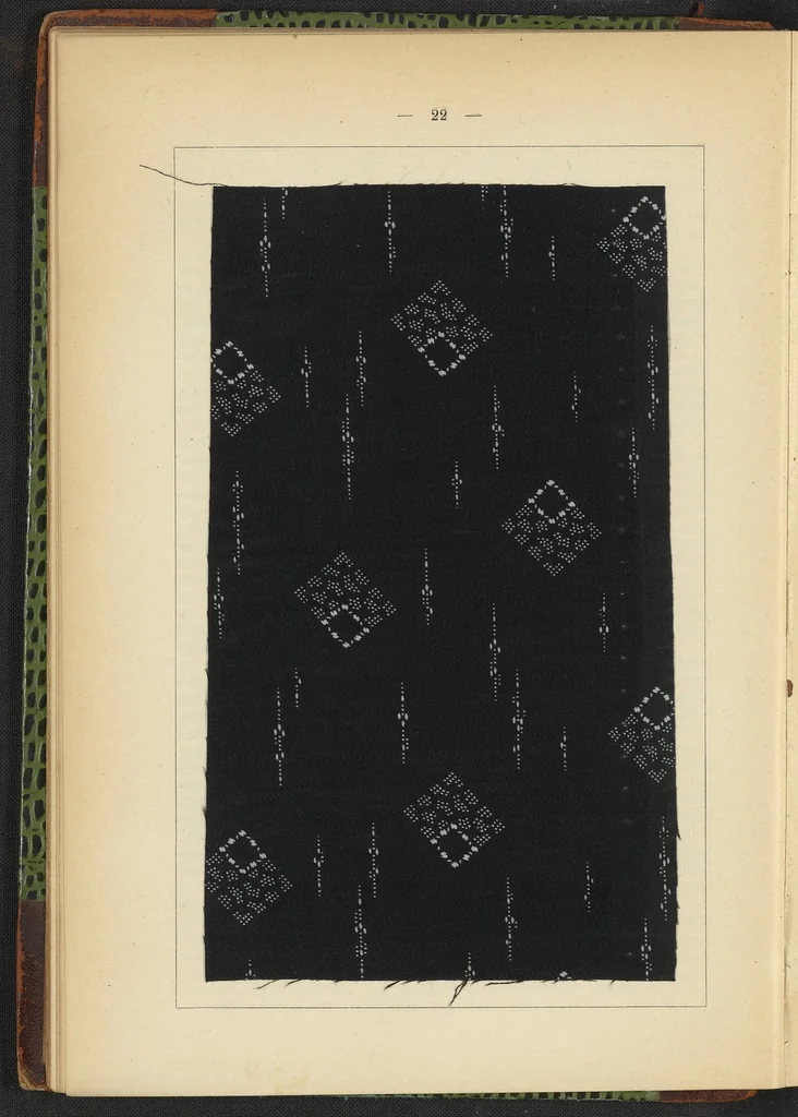 An illustration from Praktisches Handbuch des Zeugdrucks, 1905, leaf 28