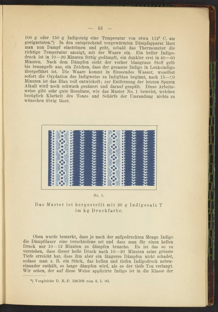 An illustration from Praktisches Handbuch des Zeugdrucks, 1905, leaf 59