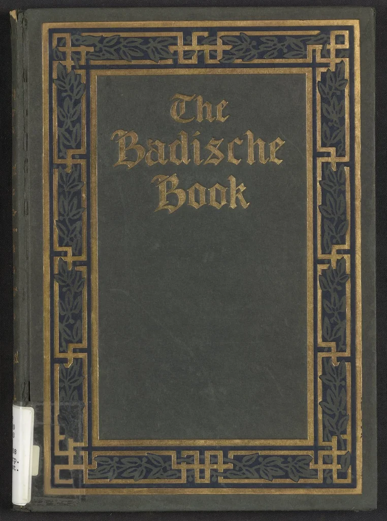 An illustration from Badische Anilin & Soda Fabrik, 1908, leaf 1