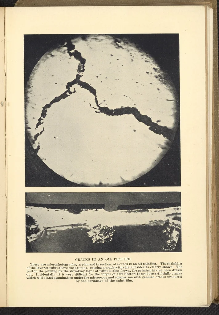An illustration from The Painter's Methods and Materials, 1926, leaf 23