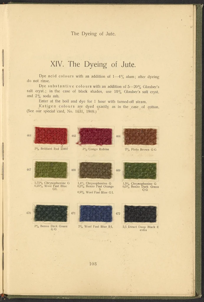 An illustration from Garment Dyeing, 1912, leaf 115