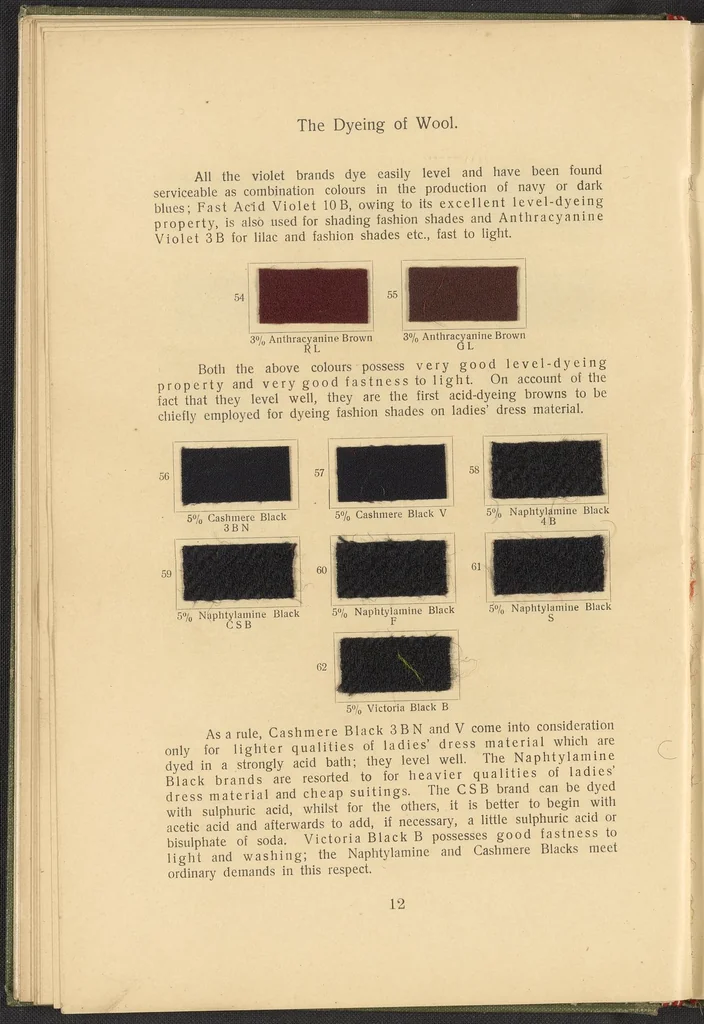 An illustration from Garment Dyeing, 1912, leaf 24